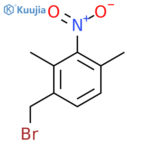 2,4-Dimethyl-3-nitrobenzyl bromide structure