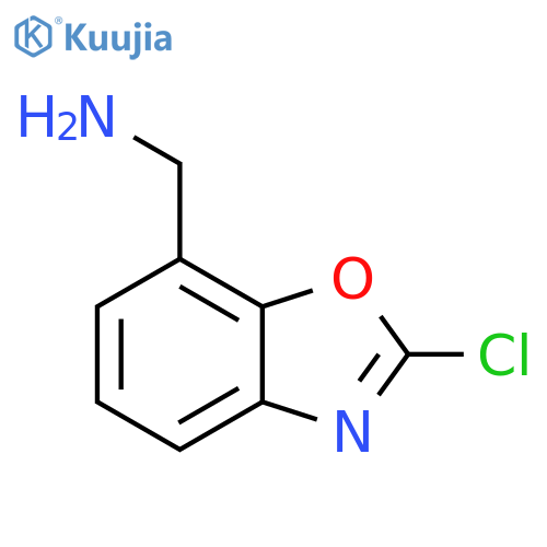 7-(Aminomethyl)-2-chlorobenzo[d]oxazole structure
