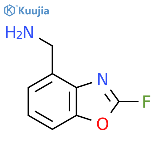 (2-Fluorobenzo[d]oxazol-4-yl)methanamine structure