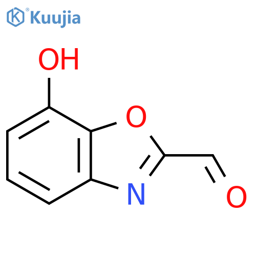7-Hydroxybenzo[d]oxazole-2-carboxaldehyde structure