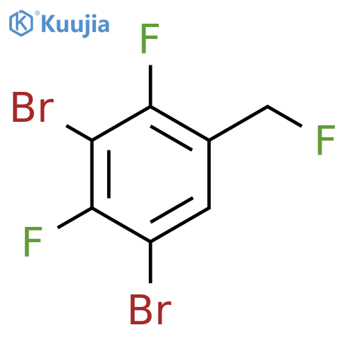 1,3-Dibromo-2,4-difluoro-5-(fluoromethyl)benzene structure