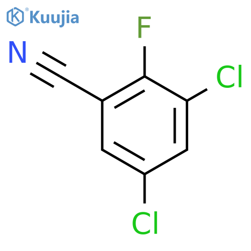 3,5-Dichloro-2-fluorobenzonitrile structure