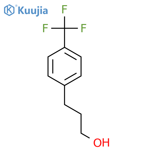 4-(Trifluoromethyl)benzenepropanol structure