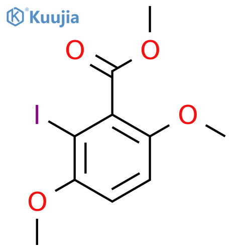 Methyl 3,6-dimethoxy-2-iodobenzoate structure