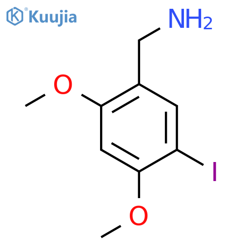 2,4-Dimethoxy-5-iodobenzylamine structure