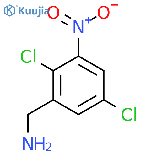 2,5-Dichloro-3-nitrobenzylamine structure