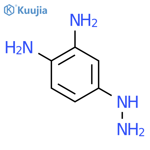 3,4-Diaminophenylhydrazine structure