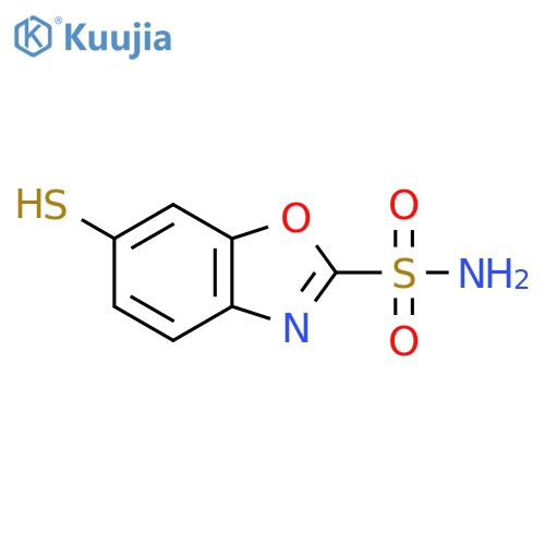 6-Mercaptobenzo[d]oxazole-2-sulfonamide structure