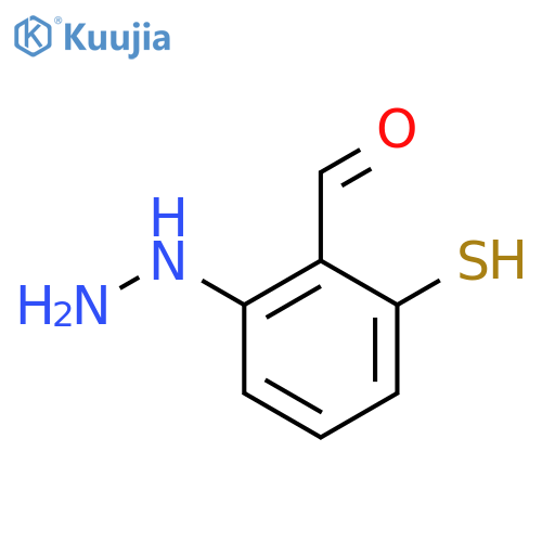 2-Formyl-3-mercaptophenylhydrazine structure