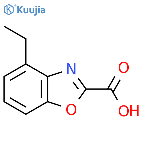 4-Ethylbenzo[d]oxazole-2-carboxylic acid structure