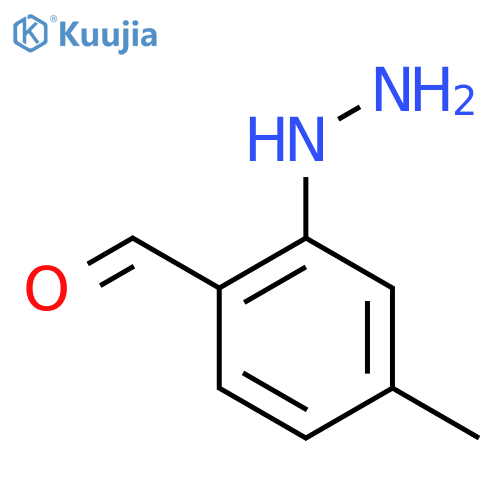 2-Formyl-5-methylphenylhydrazine structure