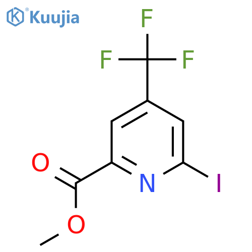 Methyl 6-iodo-4-(trifluoromethyl)picolinate structure