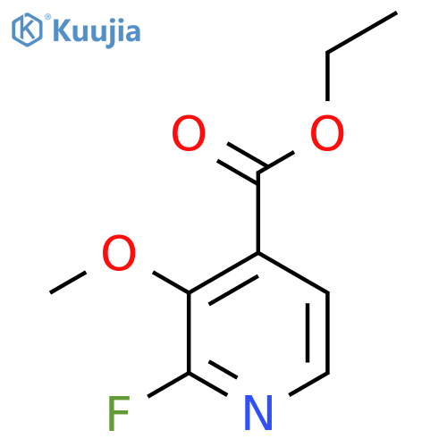 Ethyl 2-fluoro-3-methoxyisonicotinate structure