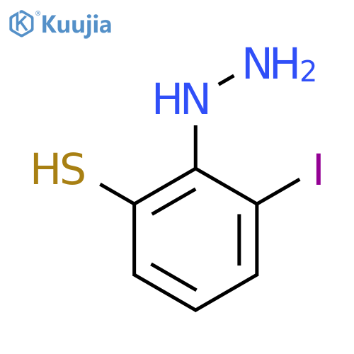 2-Iodo-6-mercaptophenylhydrazine structure