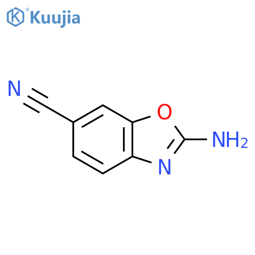 2-Aminobenzo[d]oxazole-6-carbonitrile structure