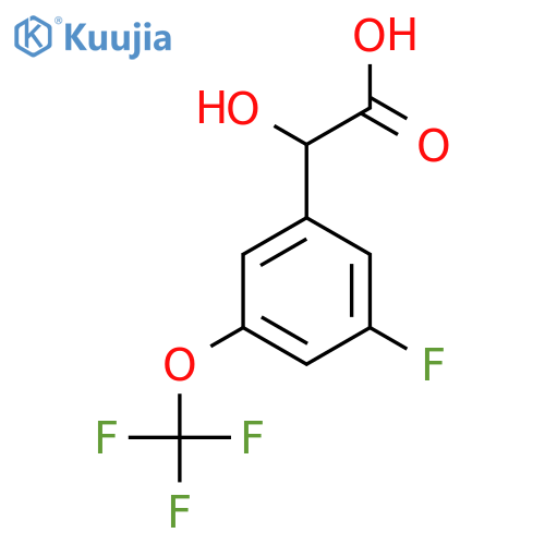 3-Fluoro-5-(trifluoromethoxy)mandelic acid structure