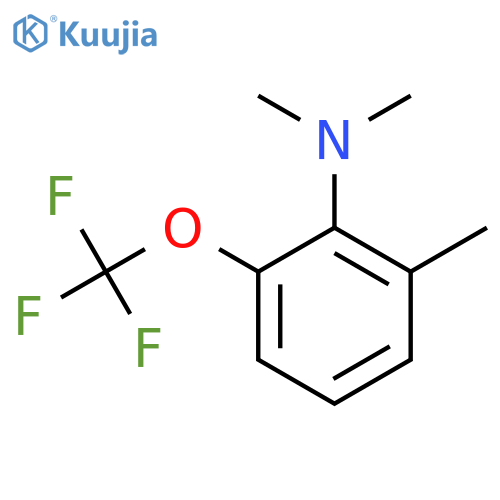 2-Dimethylamino-3-(trifluoromethoxy)toluene structure