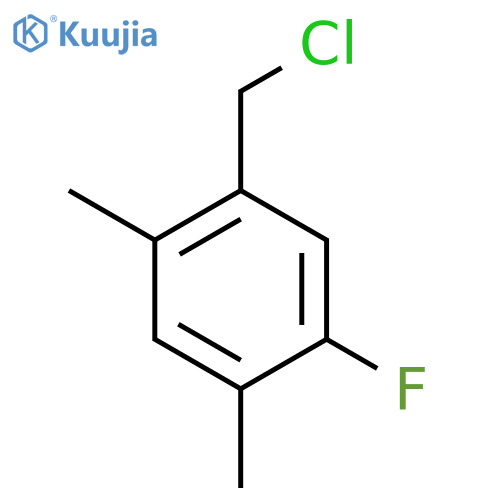 2,4-Dimethyl-5-fluorobenzyl chloride structure