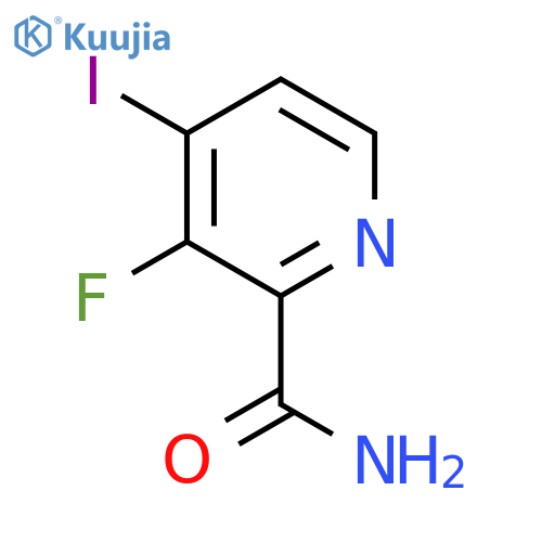 3-Fluoro-4-iodopicolinamide structure