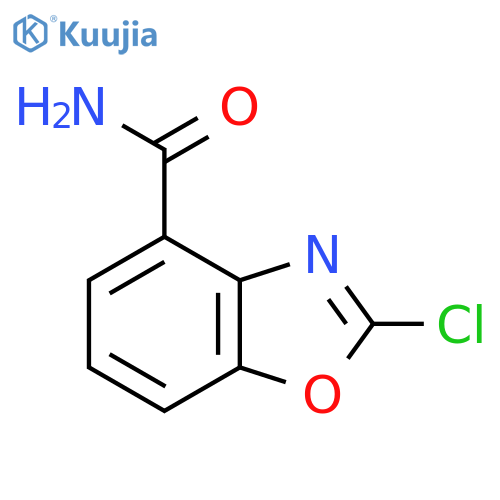 2-Chlorobenzo[d]oxazole-4-carboxamide structure