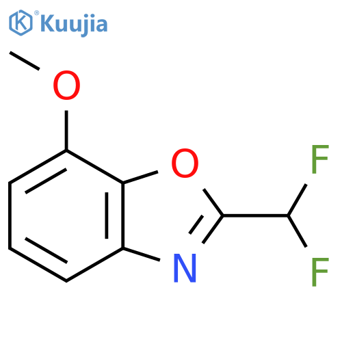 2-(Difluoromethyl)-7-methoxybenzo[d]oxazole structure