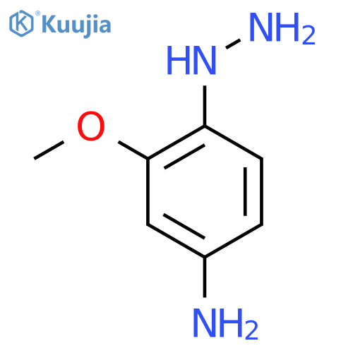 4-Amino-2-methoxyphenylhydrazine structure