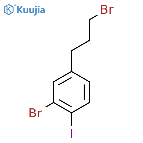 2-Bromo-4-(3-bromopropyl)iodobenzene structure