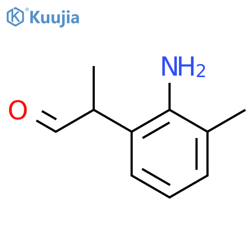 2-Amino-3-methylphenylpropanal structure