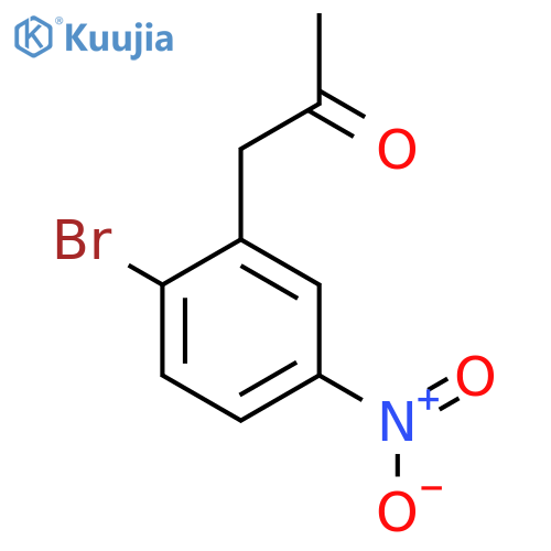 1-(2-Bromo-5-nitrophenyl)propan-2-one structure