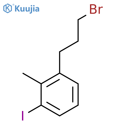 2-(3-Bromopropyl)-6-iodotoluene structure