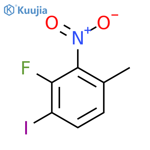3-Fluoro-4-iodo-2-nitrotoluene structure