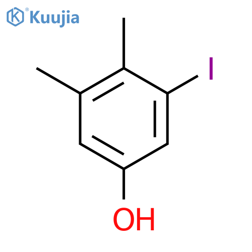 3,4-Dimethyl-5-iodophenol structure