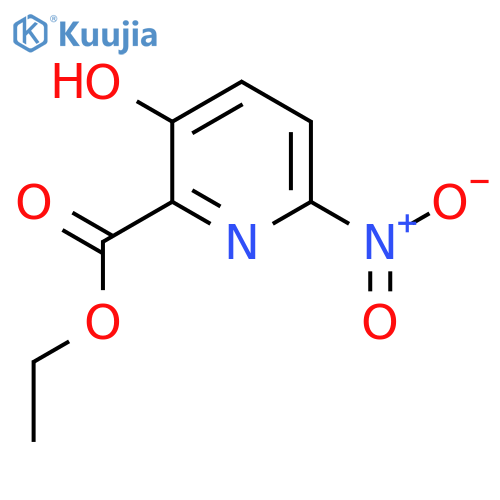 Ethyl 3-hydroxy-6-nitropicolinate structure