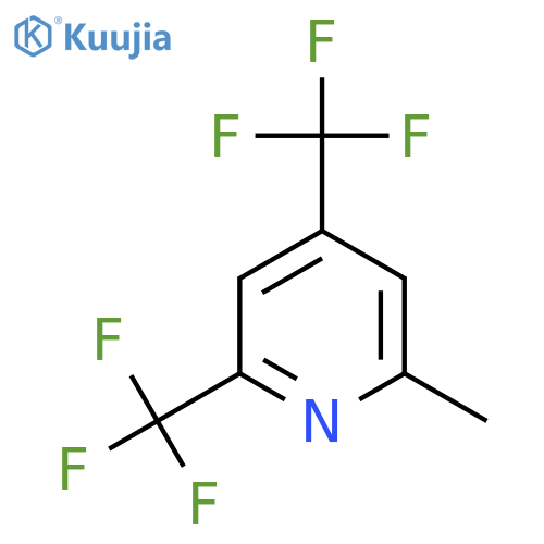 2,4-Bis(trifluoromethyl)-6-methylpyridine structure