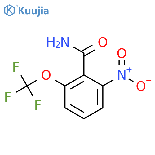2-Nitro-6-(trifluoromethoxy)benzamide structure