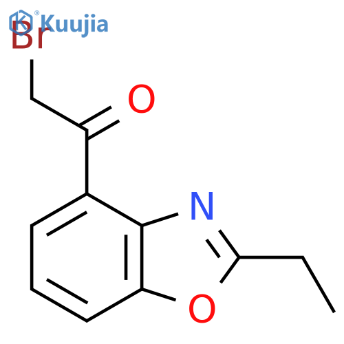 4-(2-Bromoacetyl)-2-ethylbenzo[d]oxazole structure