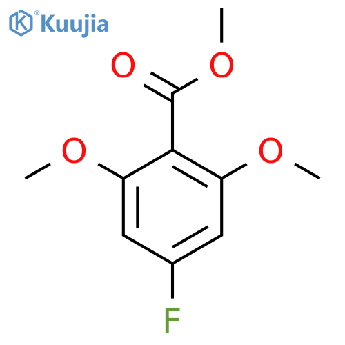 Methyl 2,6-dimethoxy-4-fluorobenzoate structure