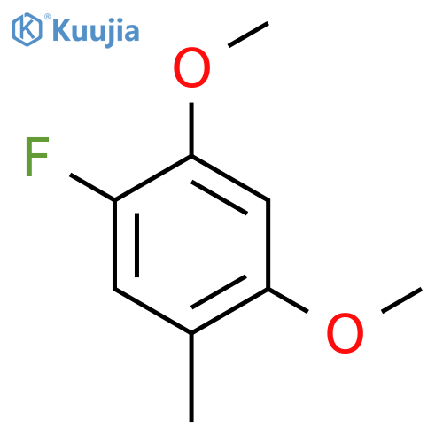 2,4-Dimethoxy-5-fluorotoluene structure