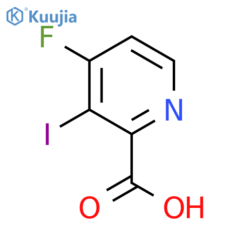 4-Fluoro-3-iodopicolinic acid structure