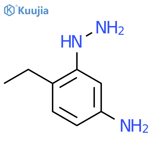 5-Amino-2-ethylphenylhydrazine structure