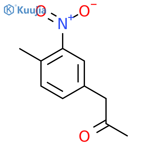 1-(4-Methyl-3-nitrophenyl)propan-2-one structure