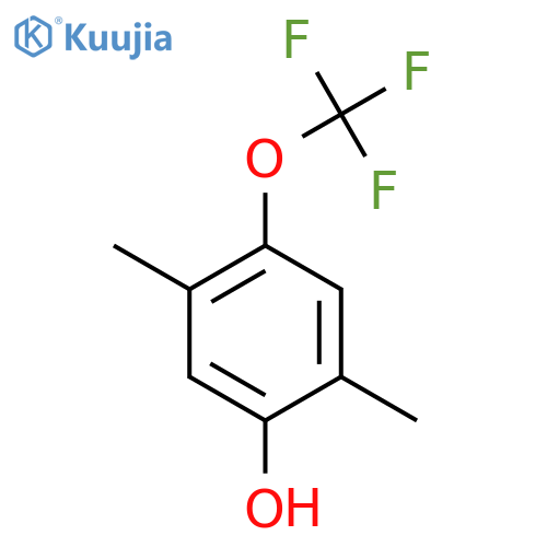 2,5-Dimethyl-4-(trifluoromethoxy)phenol structure