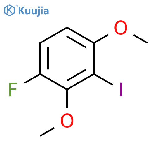 Benzene, 1-fluoro-3-iodo-2,4-dimethoxy- structure