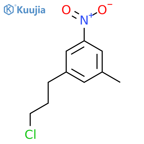3-(3-Chloropropyl)-5-nitrotoluene structure