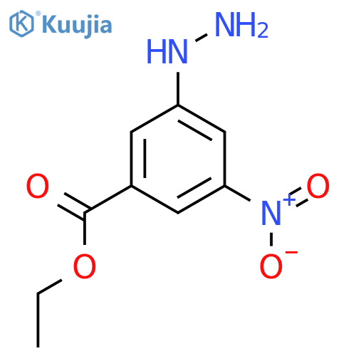 Ethyl 3-hydrazinyl-5-nitrobenzoate structure
