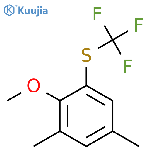 2,4-Dimethyl-6-(trifluoromethylthio)anisole structure