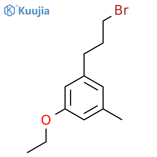 3-(3-Bromopropyl)-5-ethoxytoluene structure