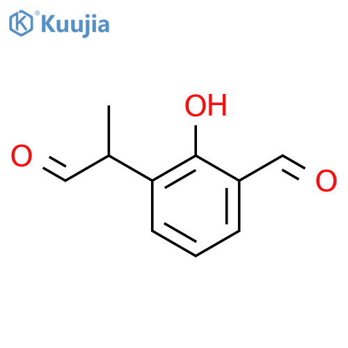 3-Formyl-2-hydroxyphenylpropanal structure