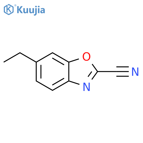 6-Ethylbenzo[d]oxazole-2-carbonitrile structure