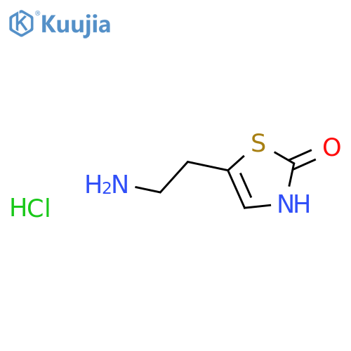 5-(2-Aminoethyl)thiazol-2-ol hydrochloride structure